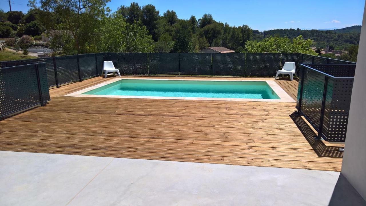 Villa Piscine Sud France Verzeille Екстер'єр фото