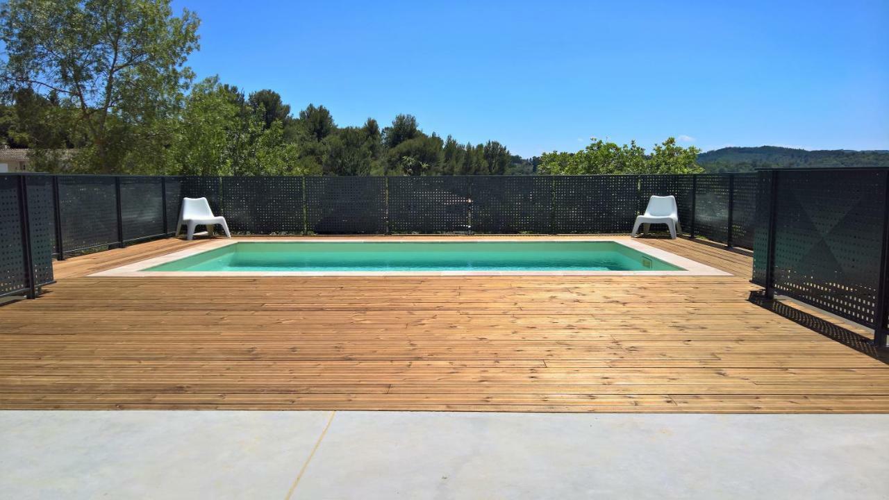 Villa Piscine Sud France Verzeille Екстер'єр фото