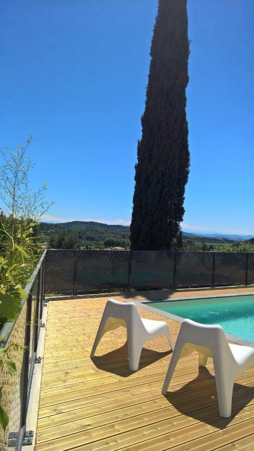 Villa Piscine Sud France Verzeille Екстер'єр фото