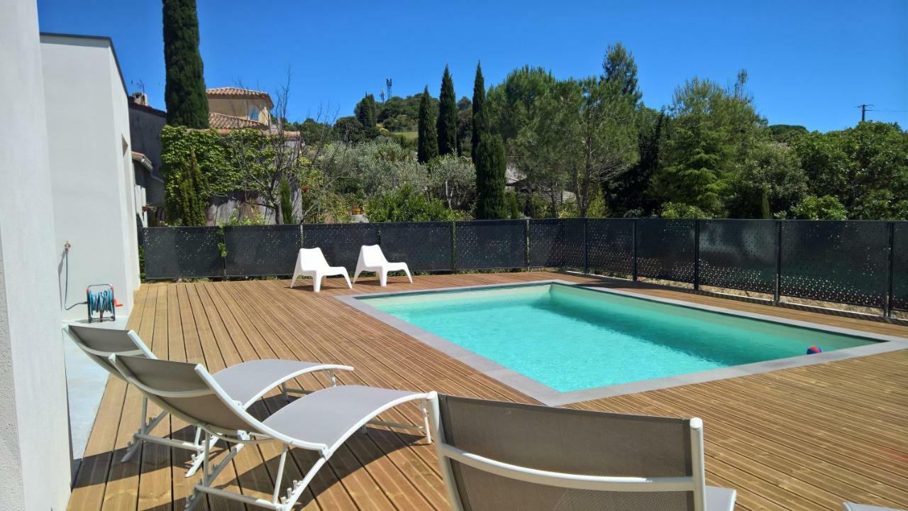 Villa Piscine Sud France Verzeille Екстер'єр фото