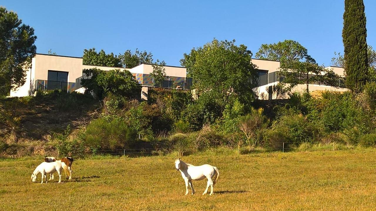Villa Piscine Sud France Verzeille Екстер'єр фото